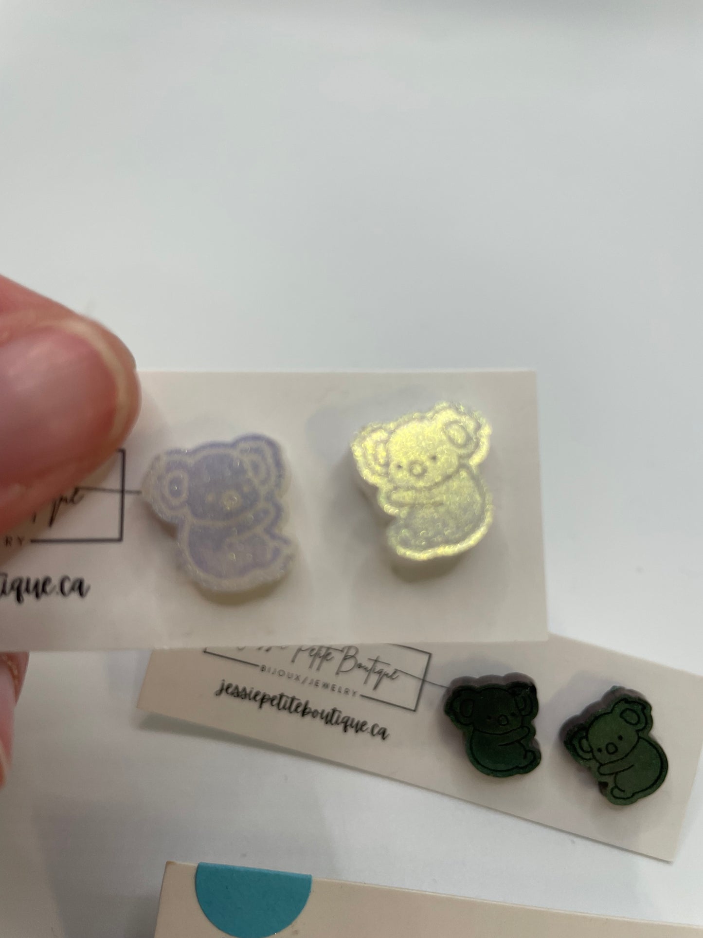 Koala Stud Earrings- Nickel Free