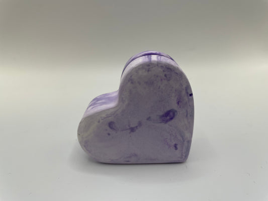 Heart-Shaped Eco-Resin Card Holder