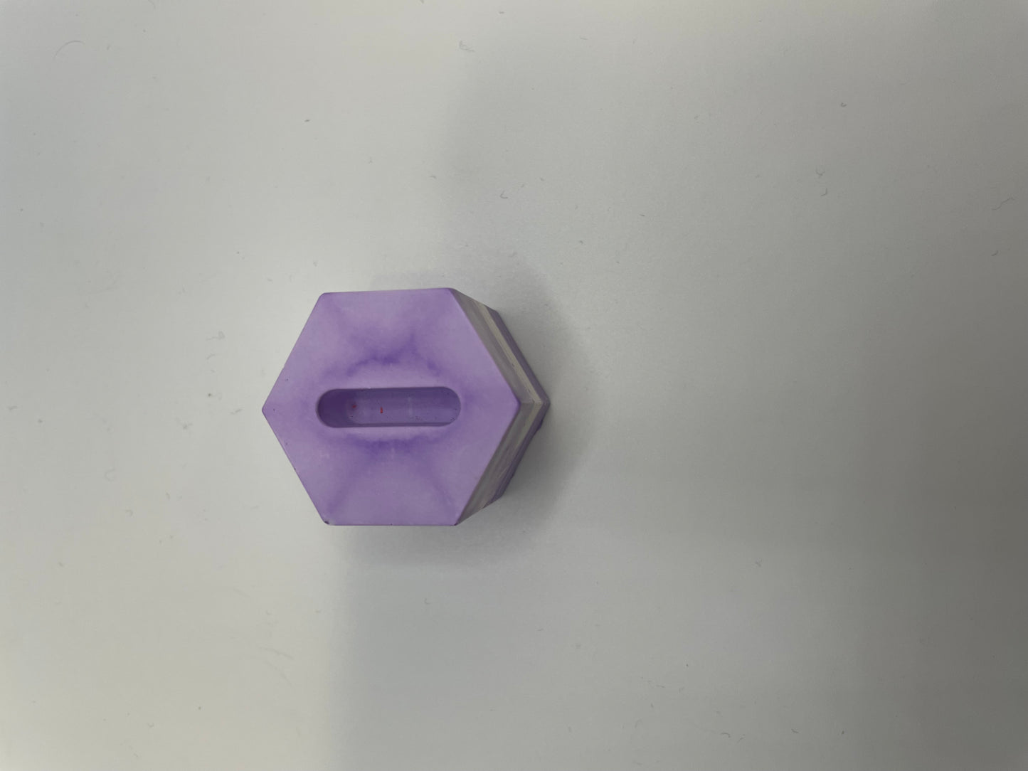 Hexagon Eco-Resin Ring Holder