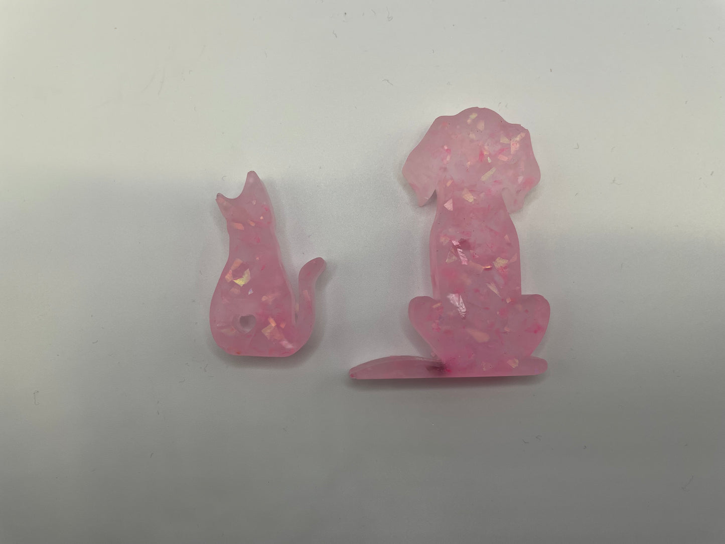 Cat + Dog Resin Figurines