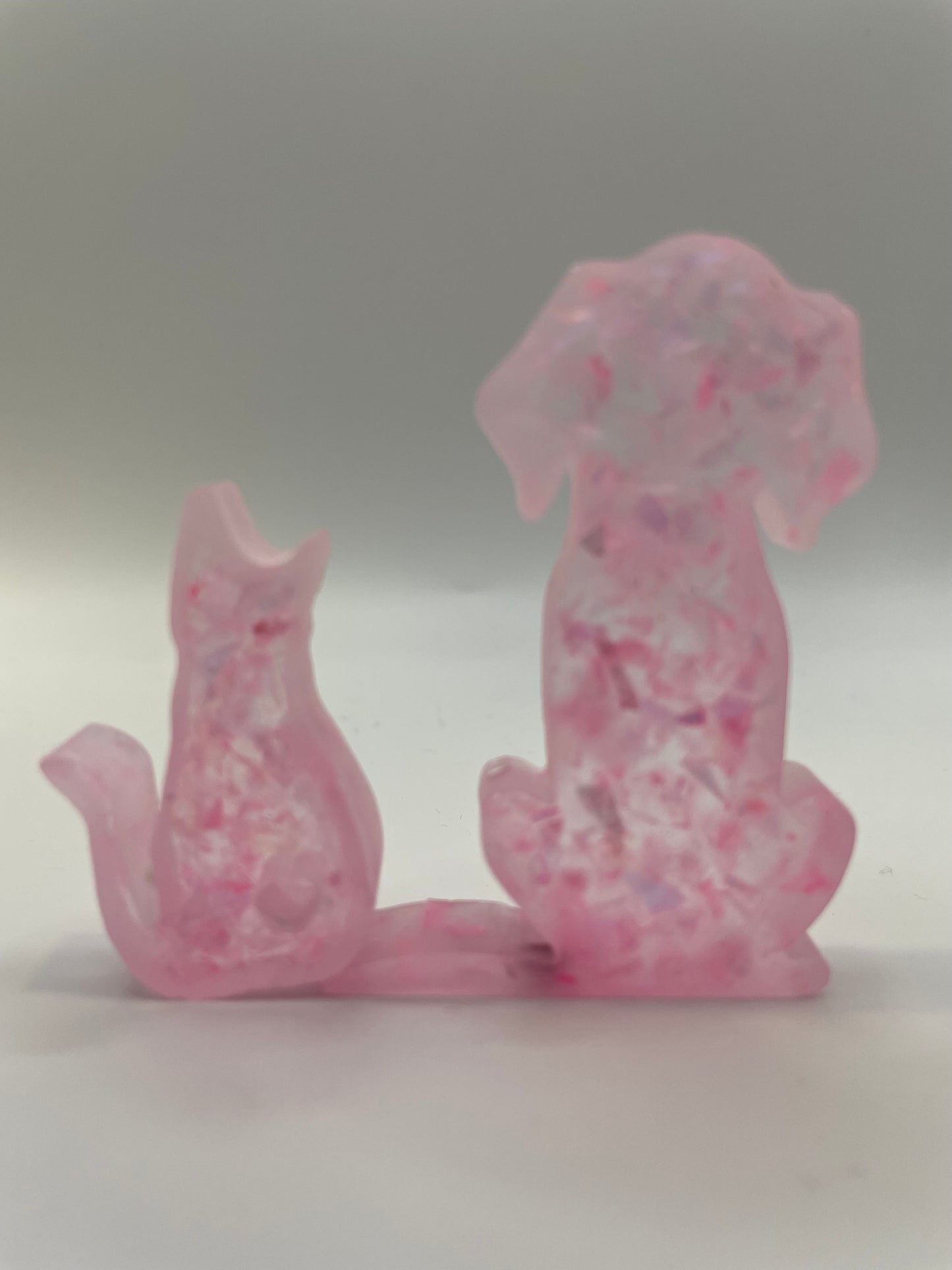 Cat + Dog Resin Figurines