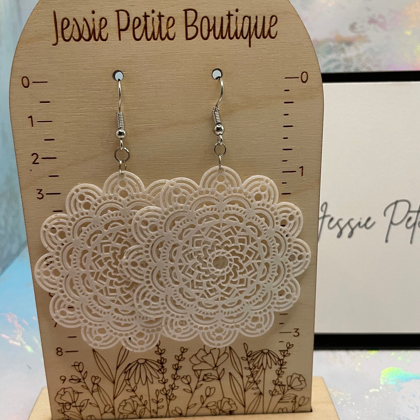 Mandala Dangle Earrings