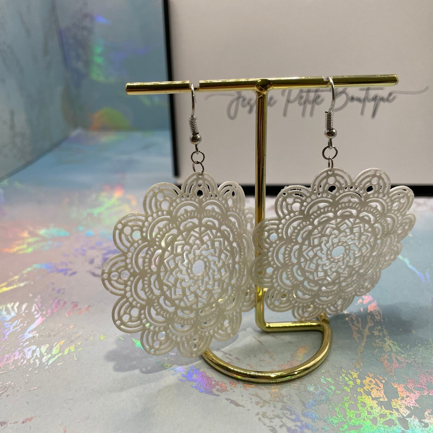 Mandala Dangle Earrings