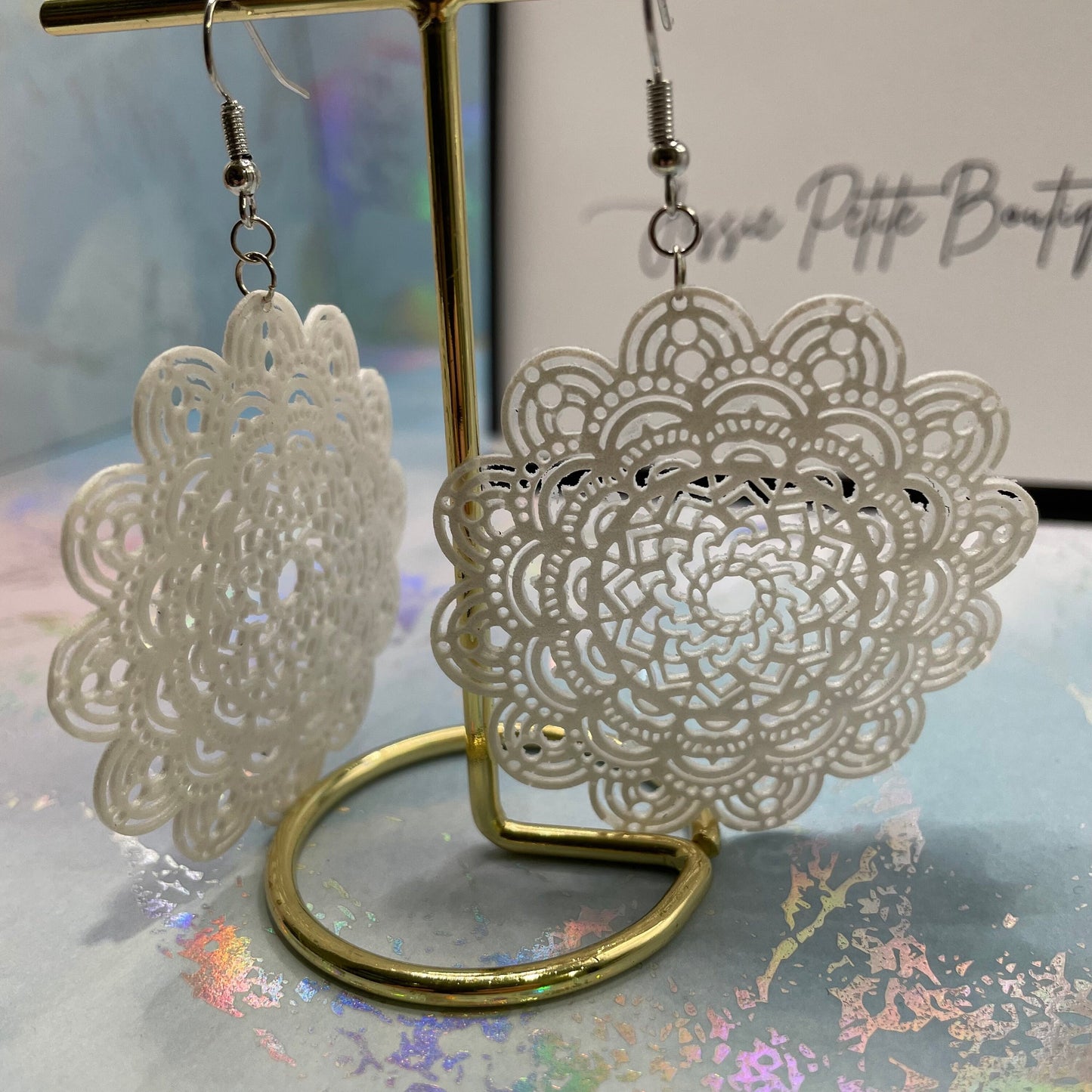 Mandala Dangle Earrings