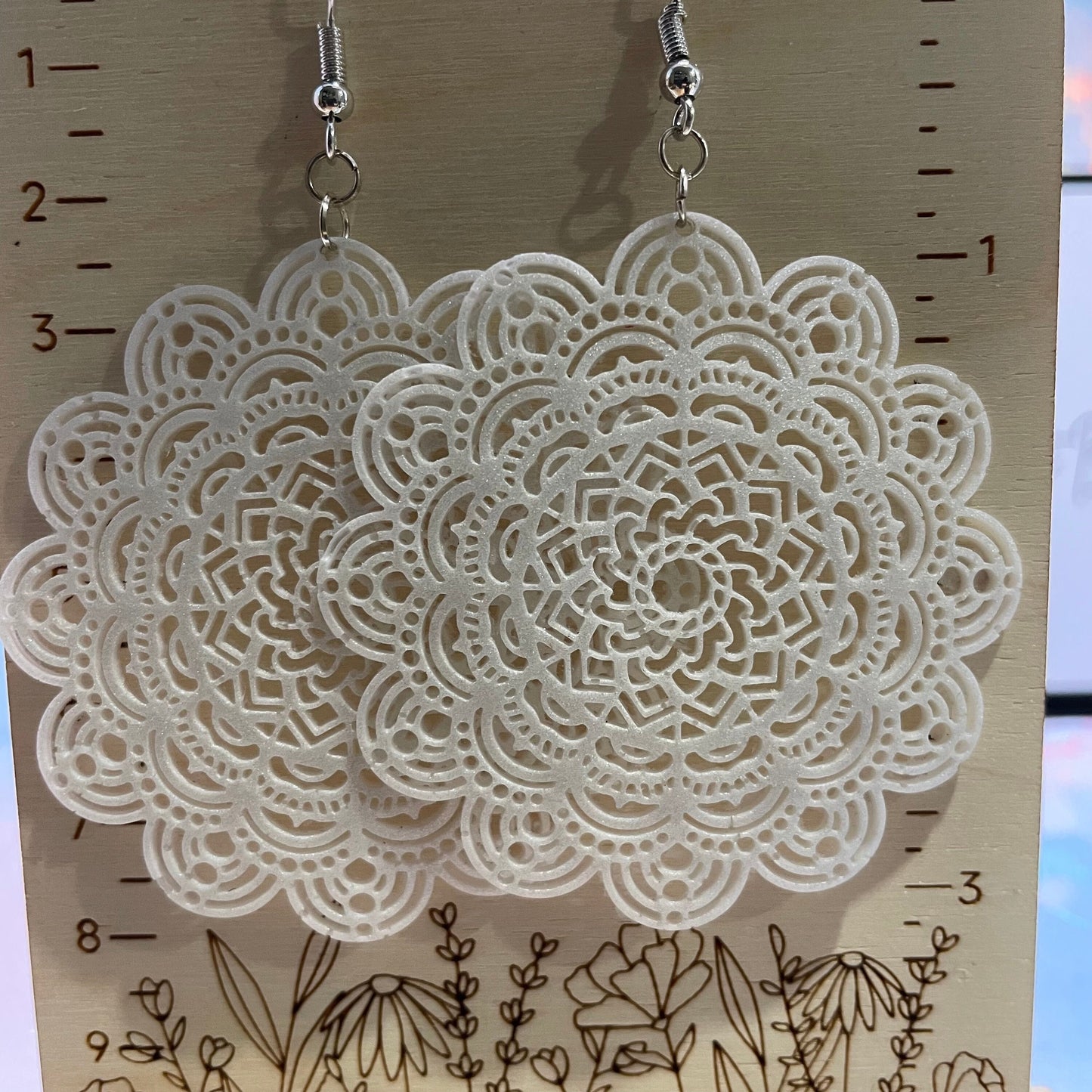 Mandala Dangle Earrings