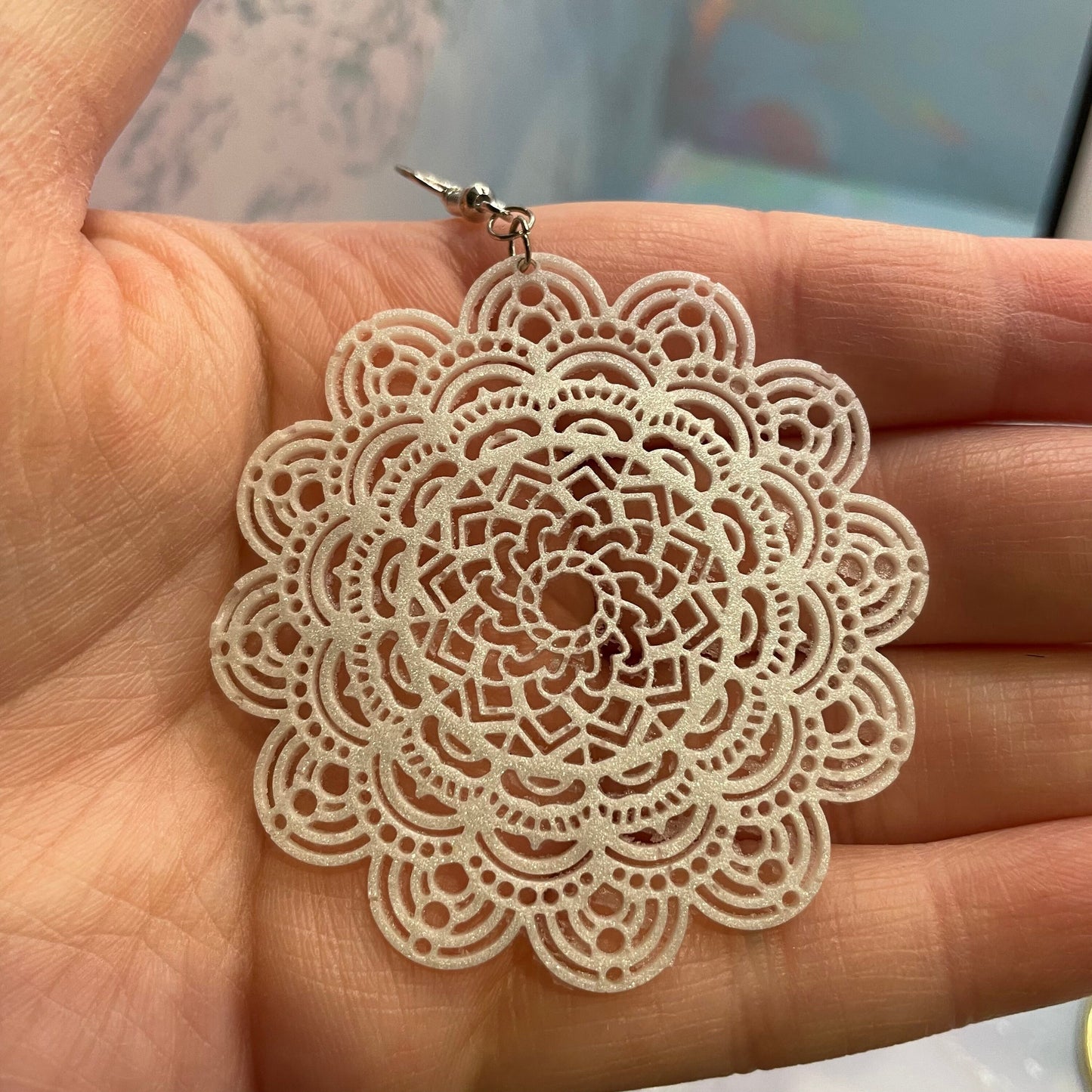 Mandala Dangle Earrings