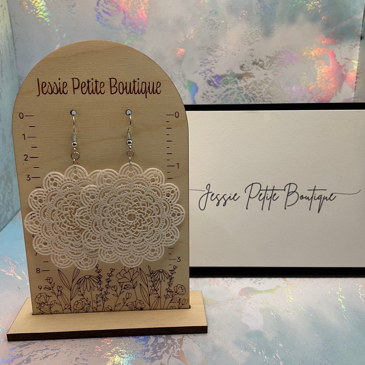 Mandala Dangle Earrings
