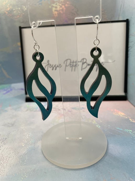 Boucles d'oreilles Caméléon Ailes du Ciel - Sans nickel