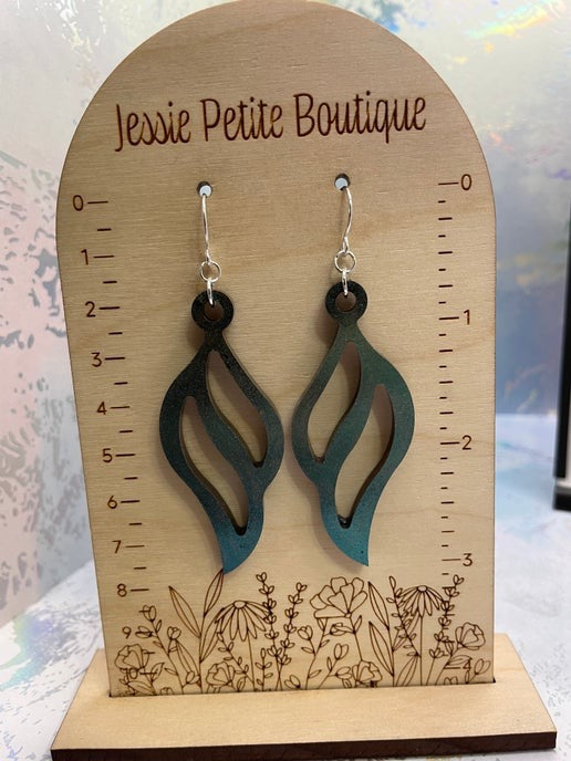 Boucles d'oreilles Caméléon Ailes du Ciel - Sans nickel