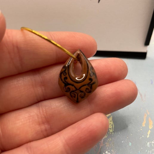 Anneaux avec goutte marocaine