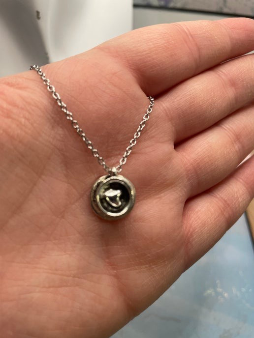 Cup of Love 17” Silver Chain - STAINLESS STEEL