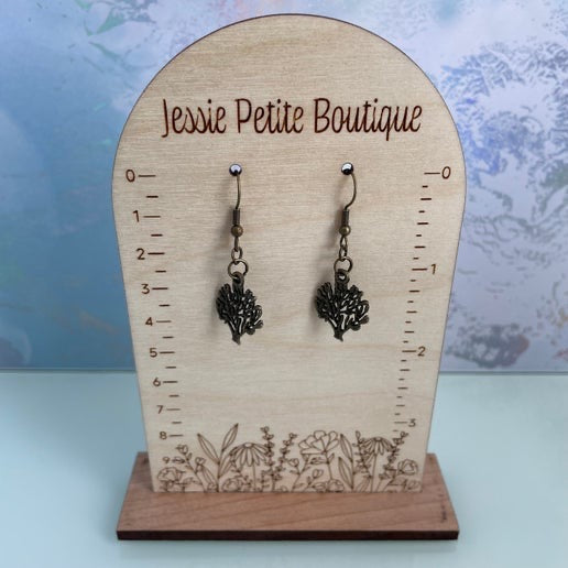Bronze Tree Necklace & Earrings Set
