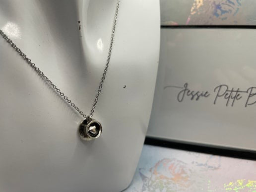 Cup of Love 17” Silver Chain - STAINLESS STEEL