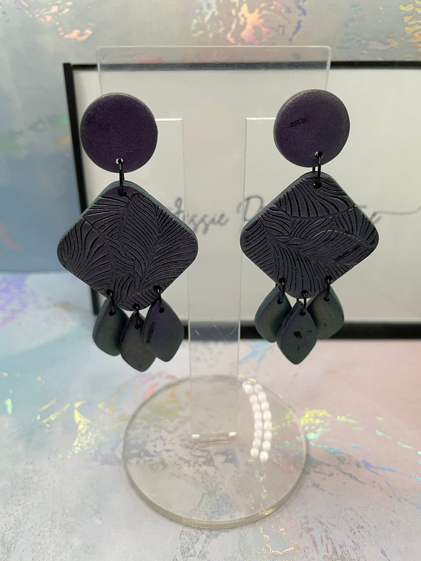 Scale Earrings - NICKEL FREE