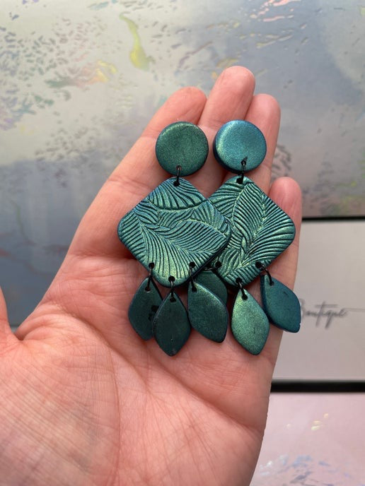 Scale Earrings - NICKEL FREE