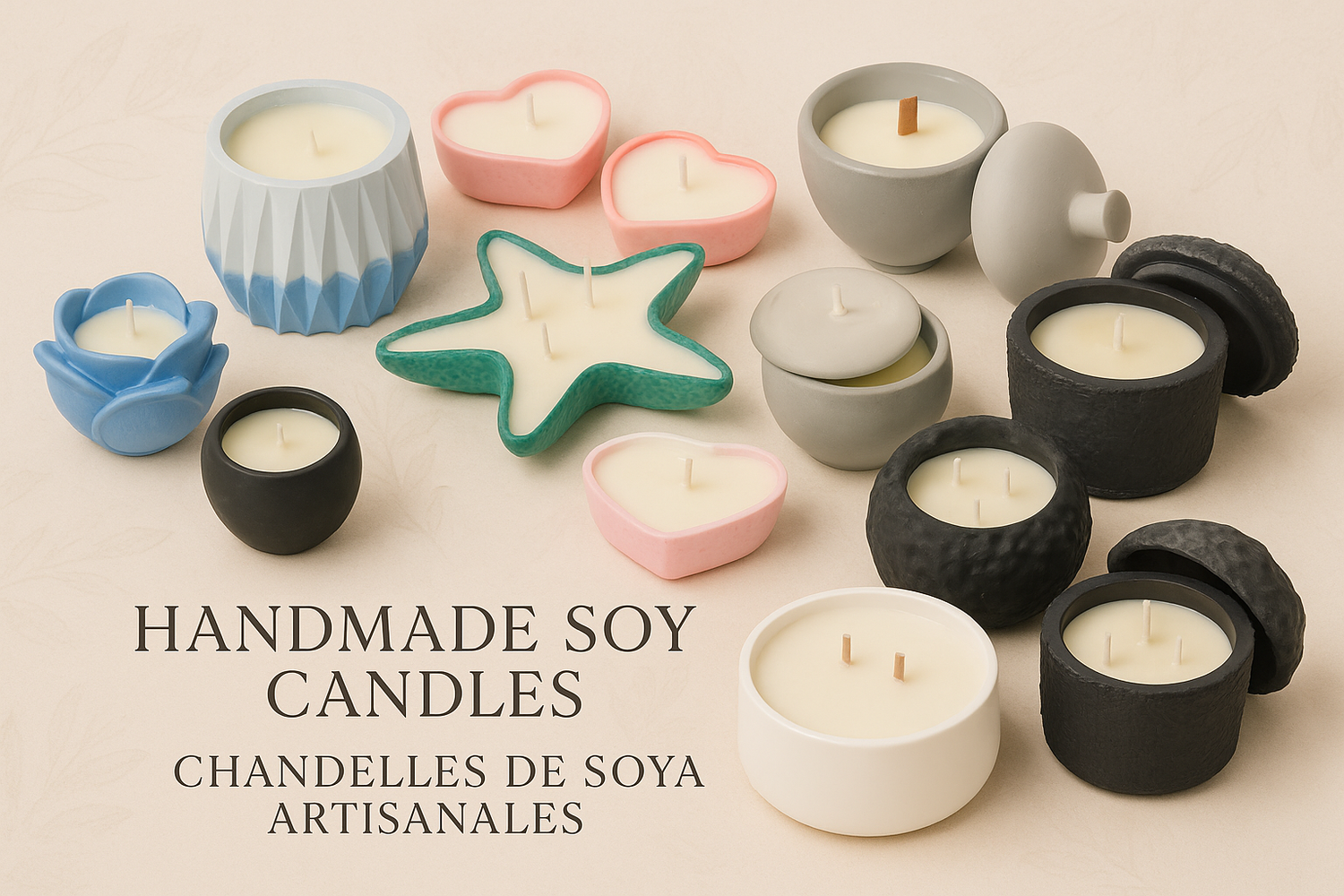 Handmade Eco Resin Candles