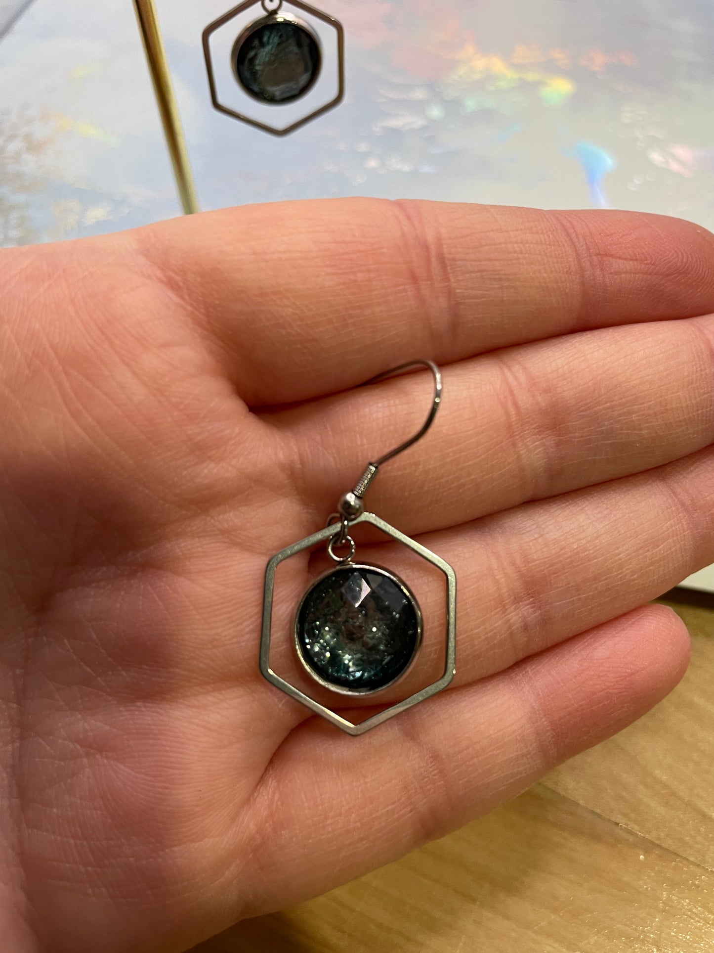 Faux gemstone Earrings – Multiple Shapes and Colours