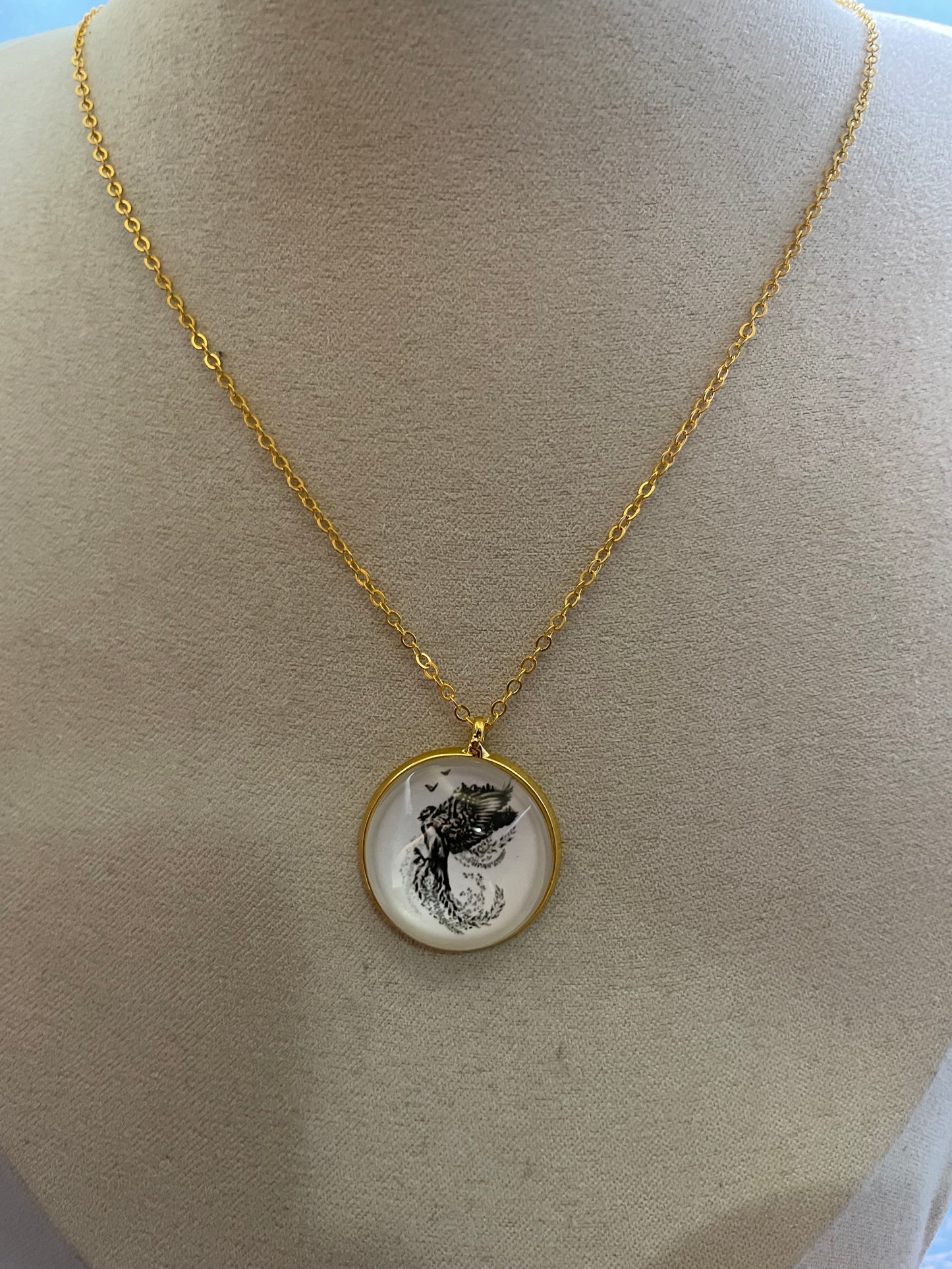 Gold Bezel Wildlife SET