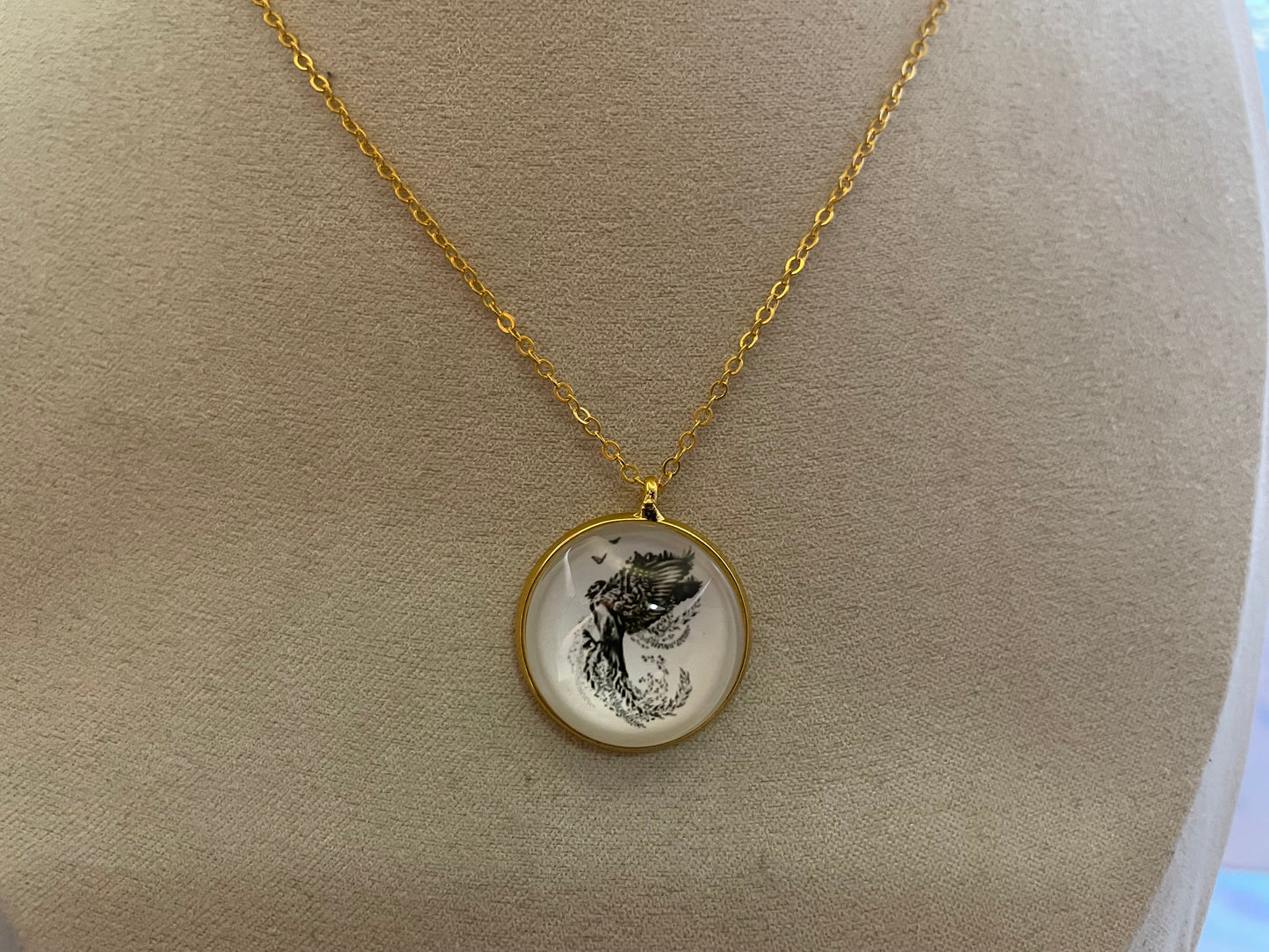 Gold Bezel Wildlife SET