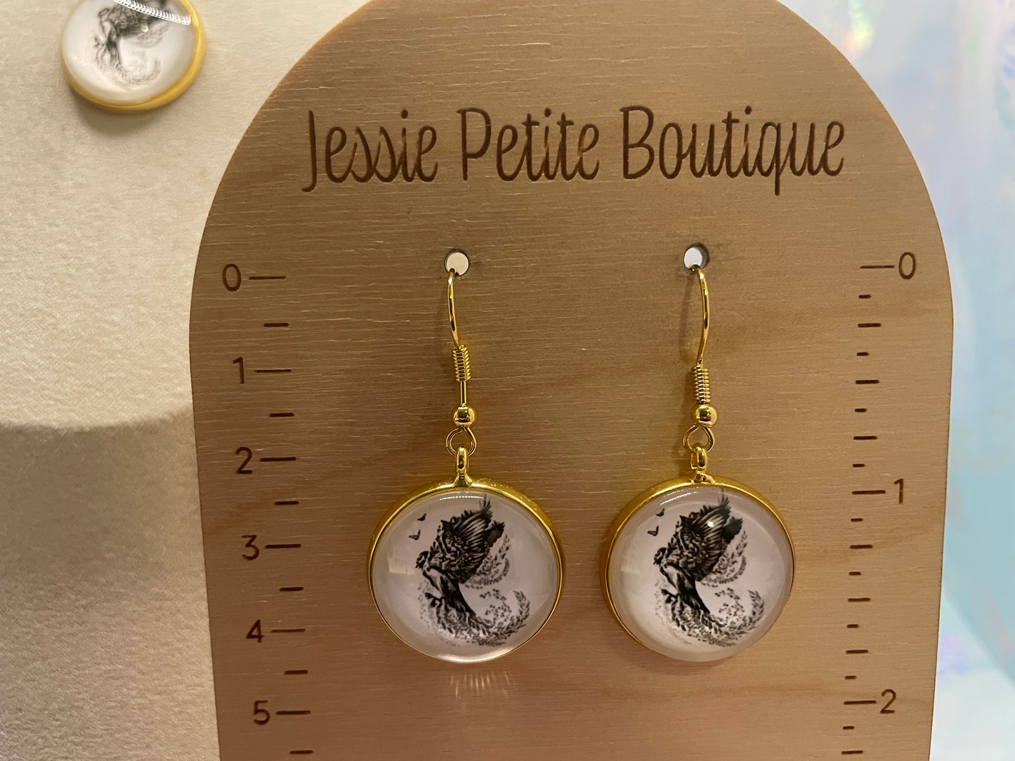 Gold Bezel Wildlife SET