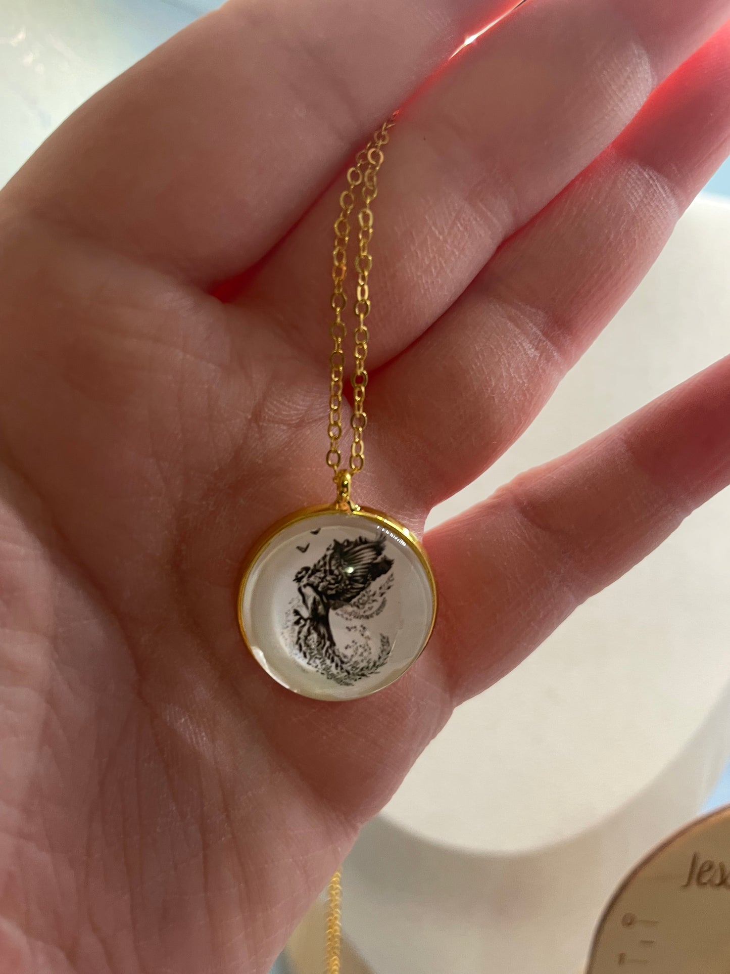 Gold Bezel Wildlife SET