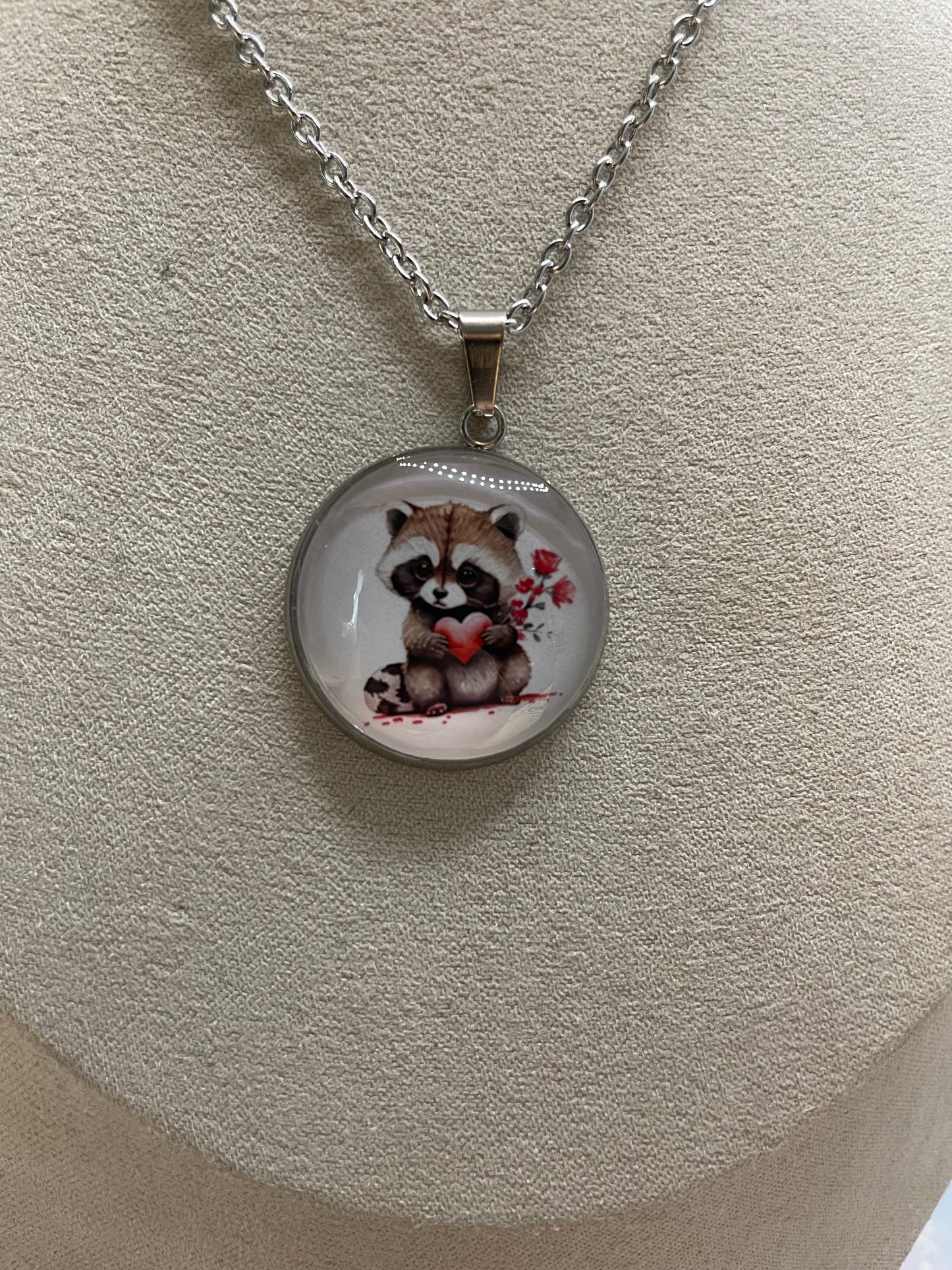 Collier Animal Adorable (Fini Argent)