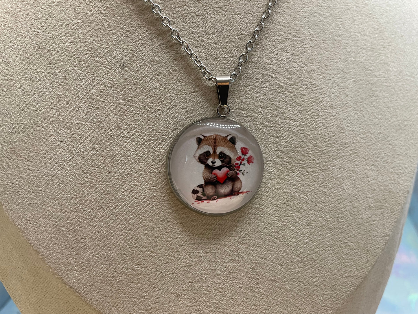 Collier Animal Adorable (Fini Argent)