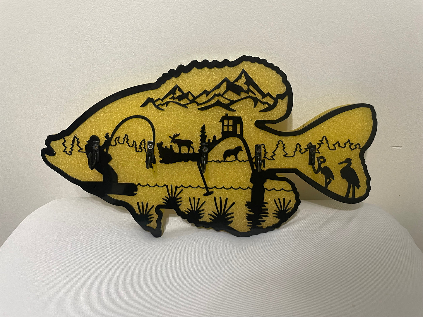 Fish: Wall Art & Key Holder