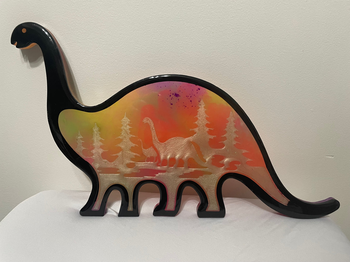 Dinosaure : Décoration murale phosphorescente