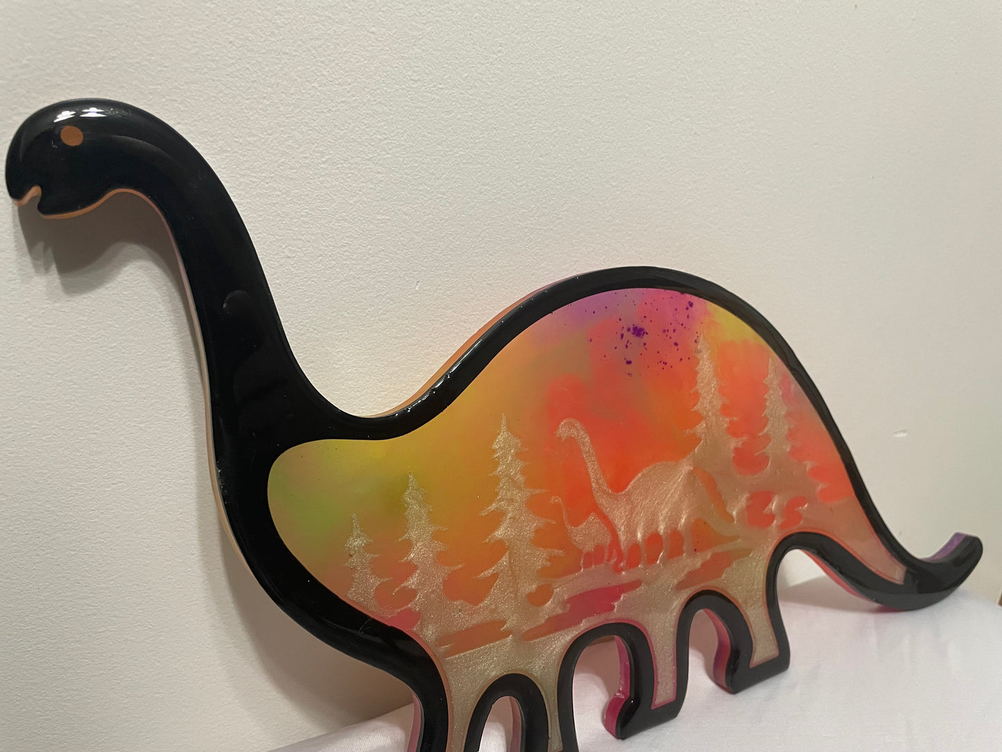 Dinosaure : Décoration murale phosphorescente