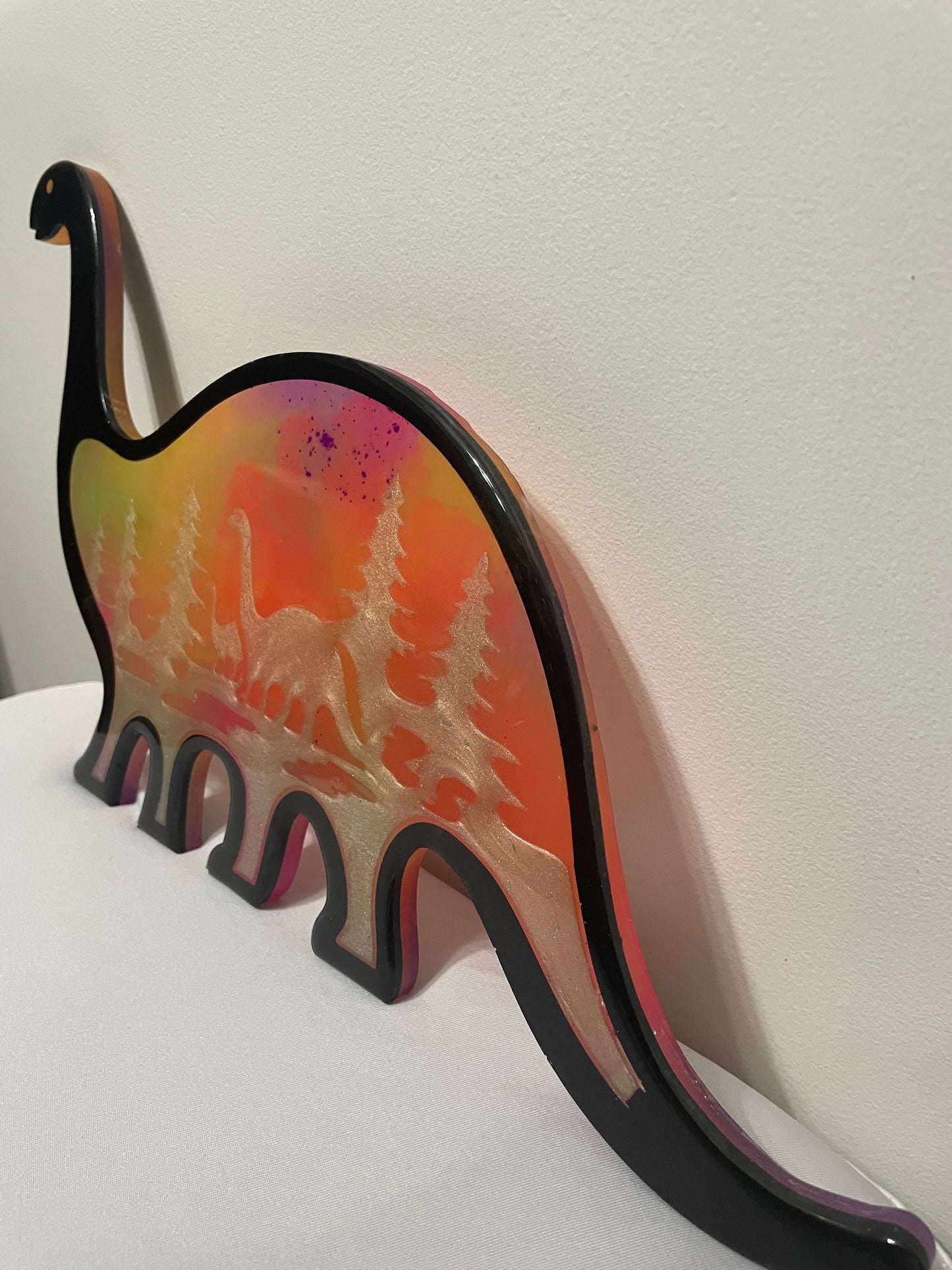 Dinosaure : Décoration murale phosphorescente