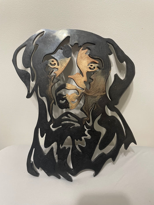 Large Dog Wall Decoration- made to order