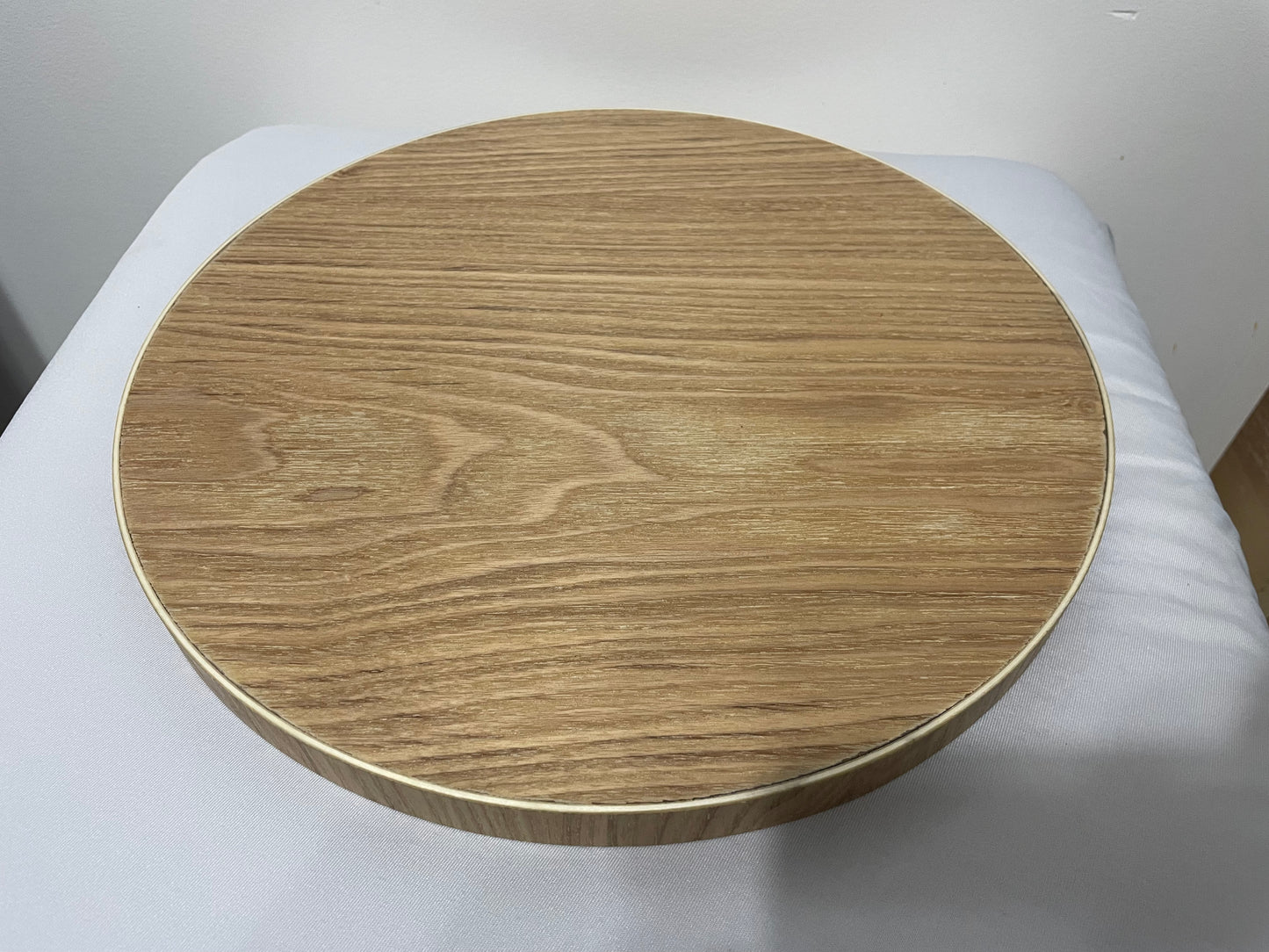 Large Steampunk Gear Round Tray – Resin and Wood