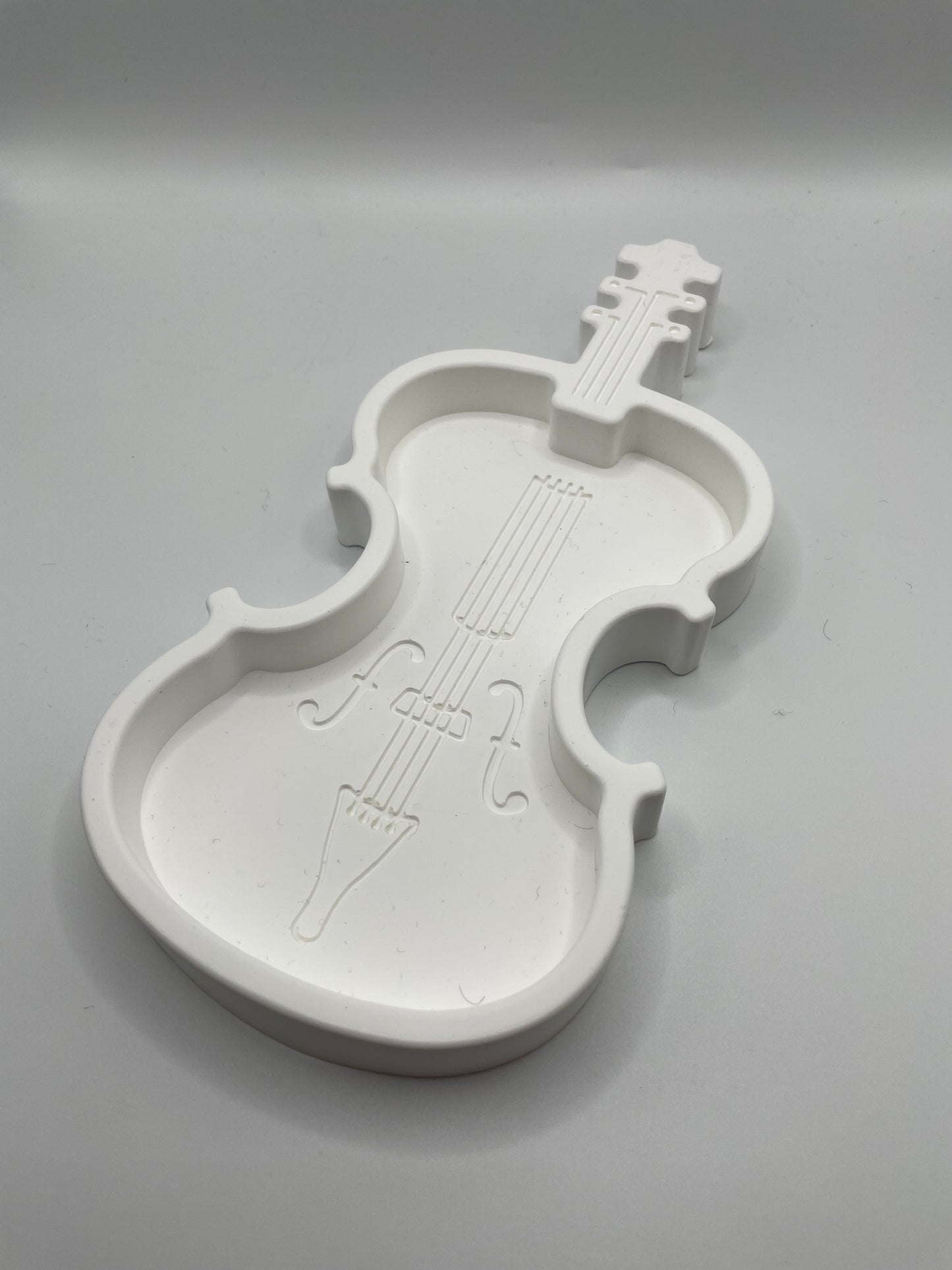 Violin-Shaped Eco-Resin Tray