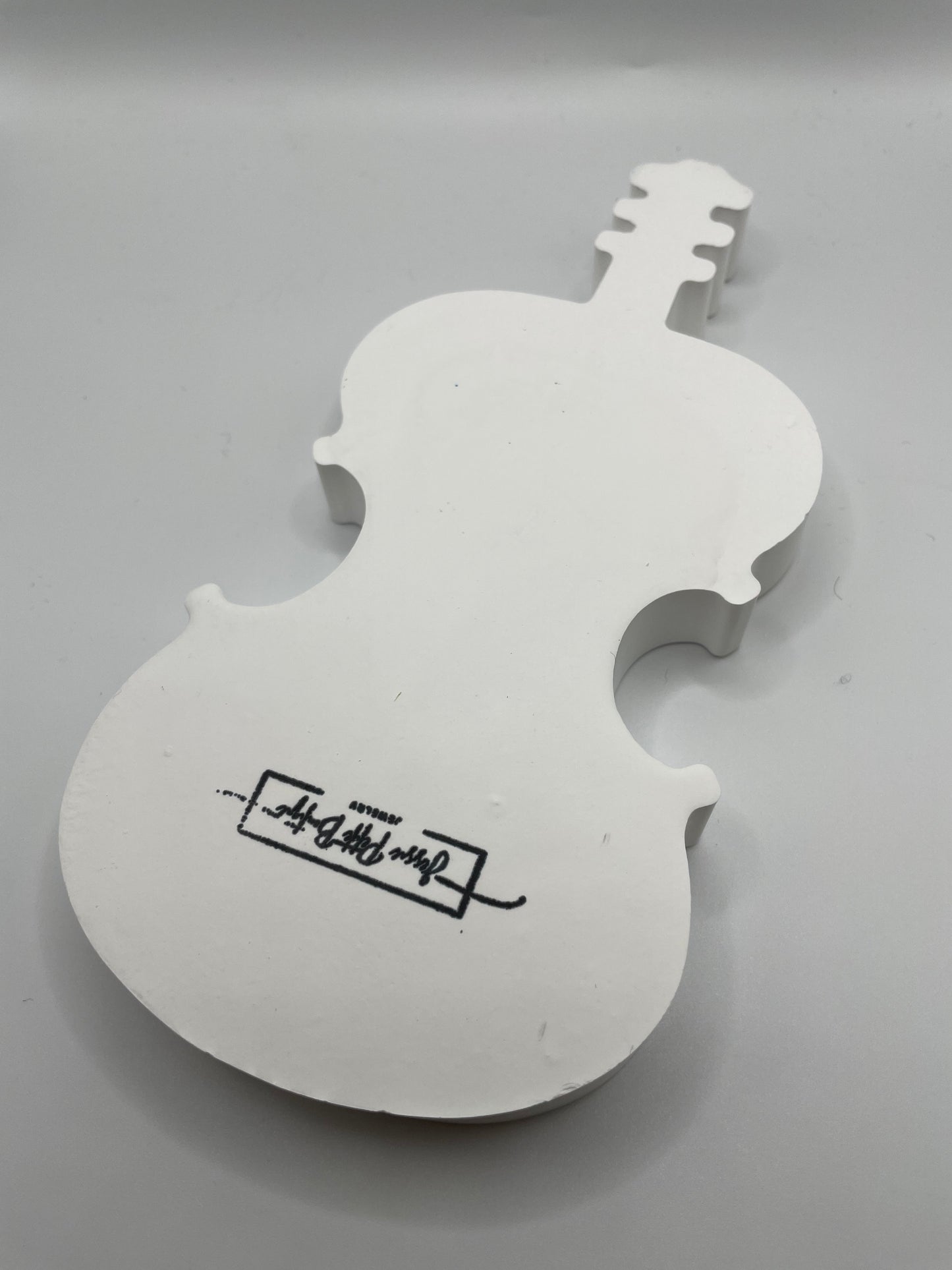 Violin-Shaped Eco-Resin Tray