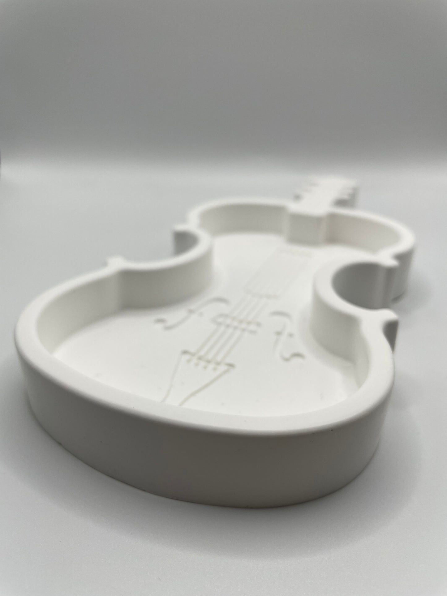 Violin-Shaped Eco-Resin Tray