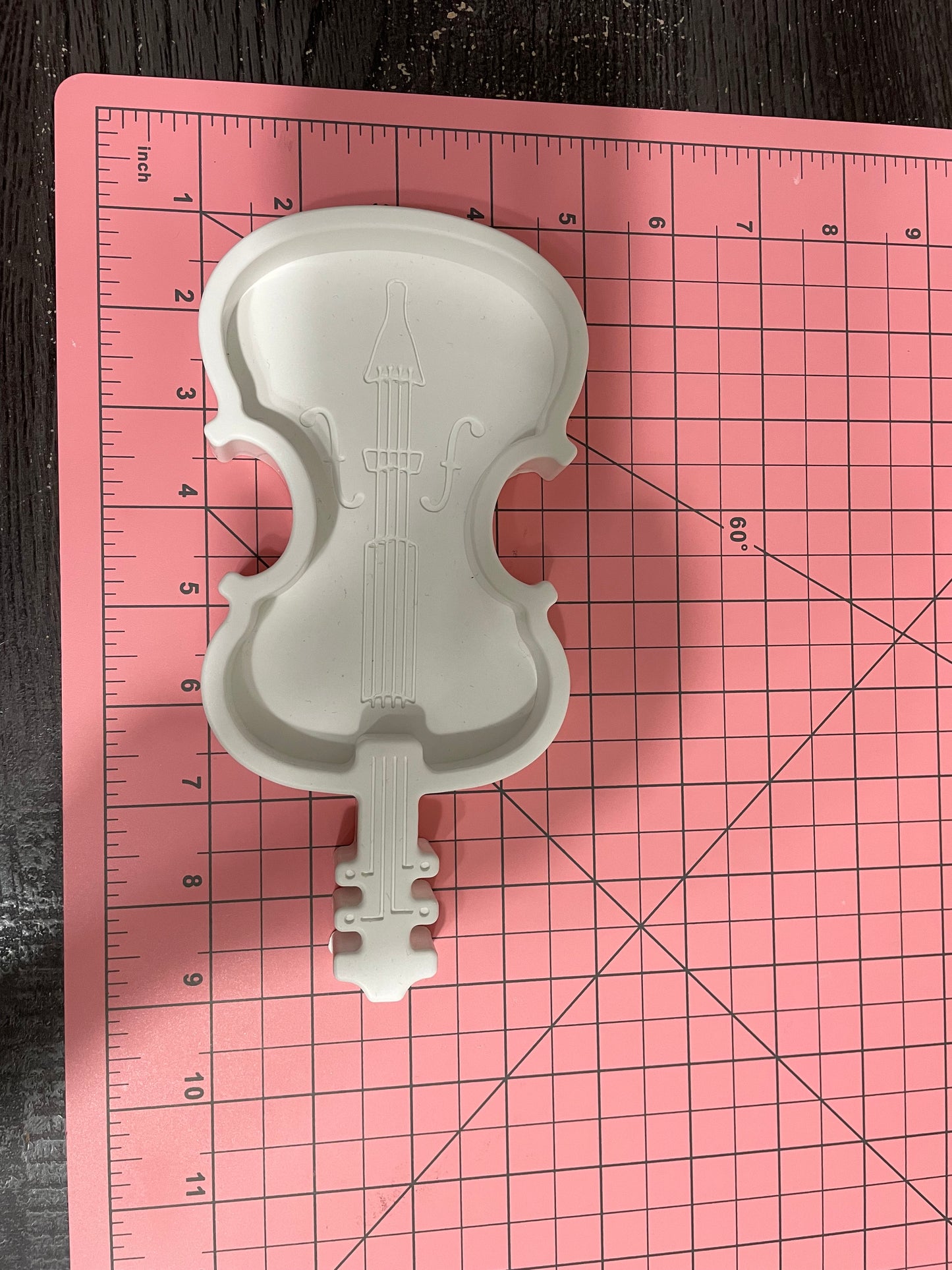 Violin-Shaped Eco-Resin Tray