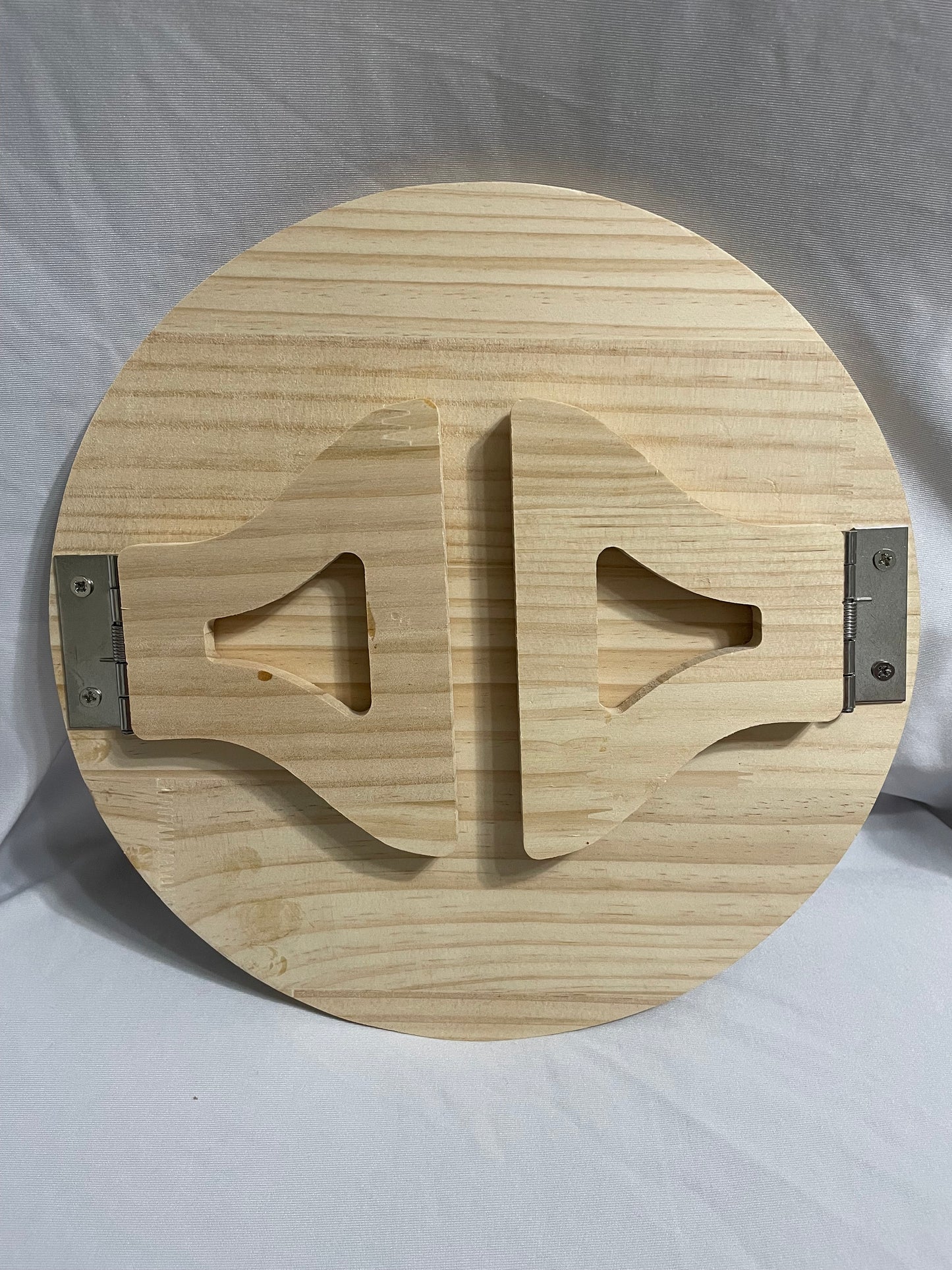 Plateau pour divan en bois avec de vraies fleurs séchées