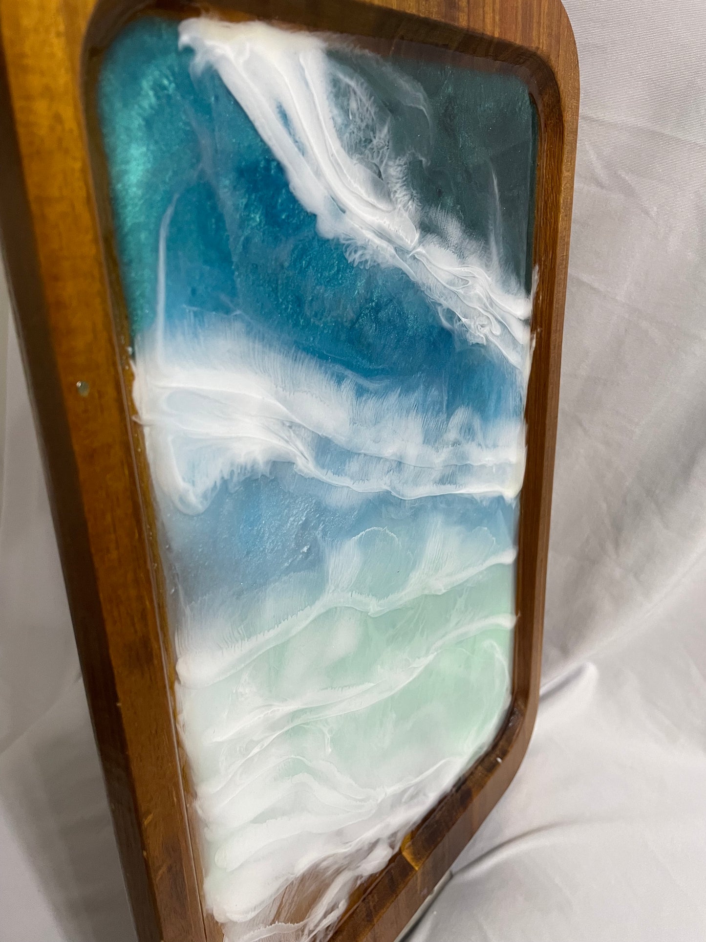 Ocean Wave Serving Tray