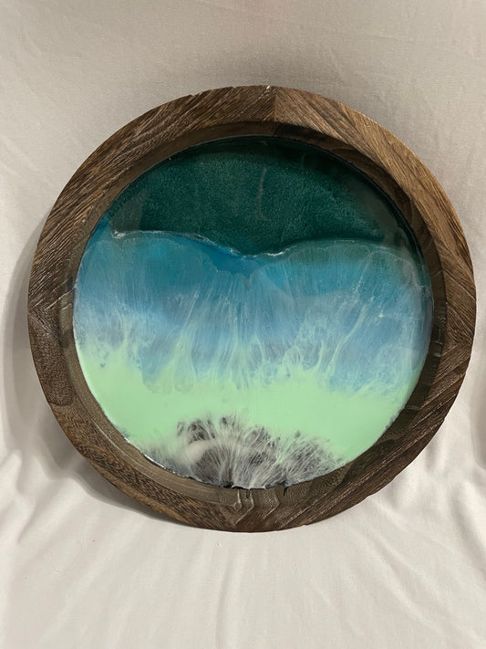 Rustic Ocean Serving Tray