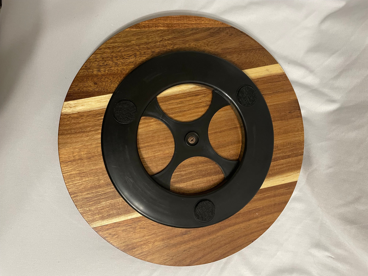 Floral Acacia Lazy Susan