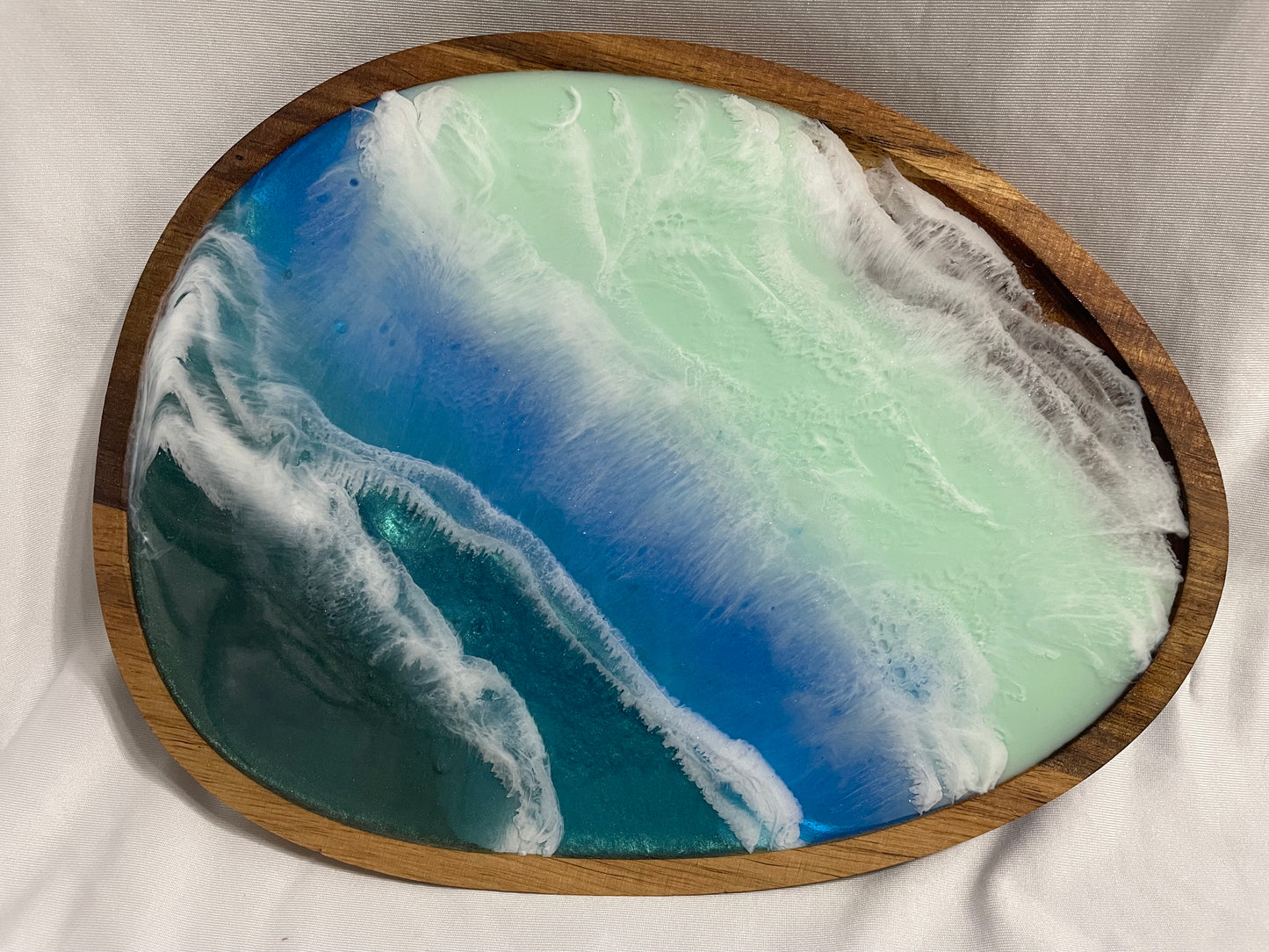 Ocean Wave Acacia Board