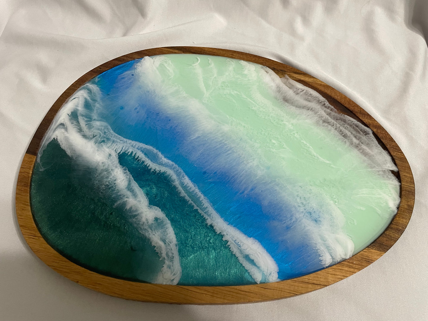 Ocean Wave Acacia Board