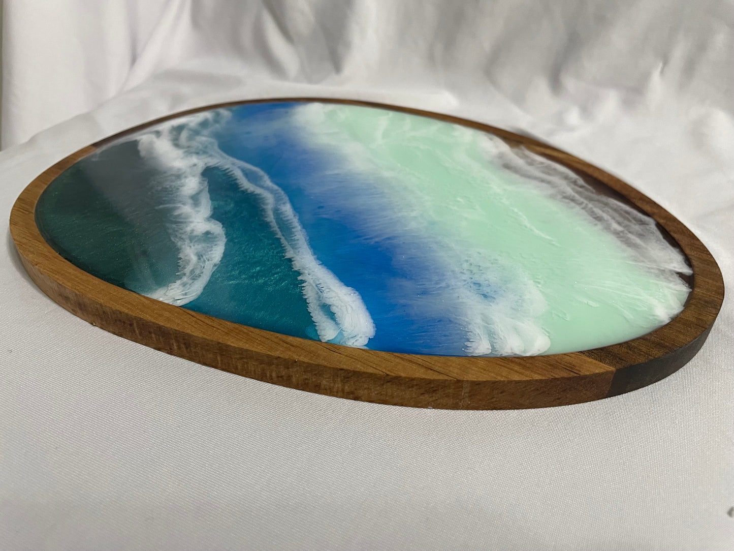 Ocean Wave Acacia Board