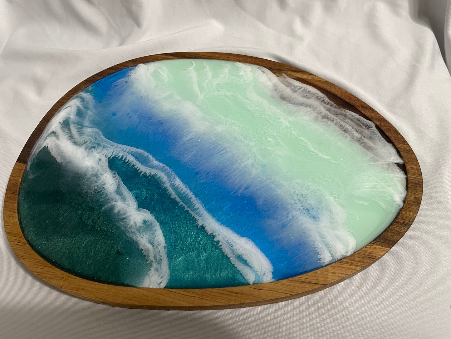 Ocean Wave Acacia Board