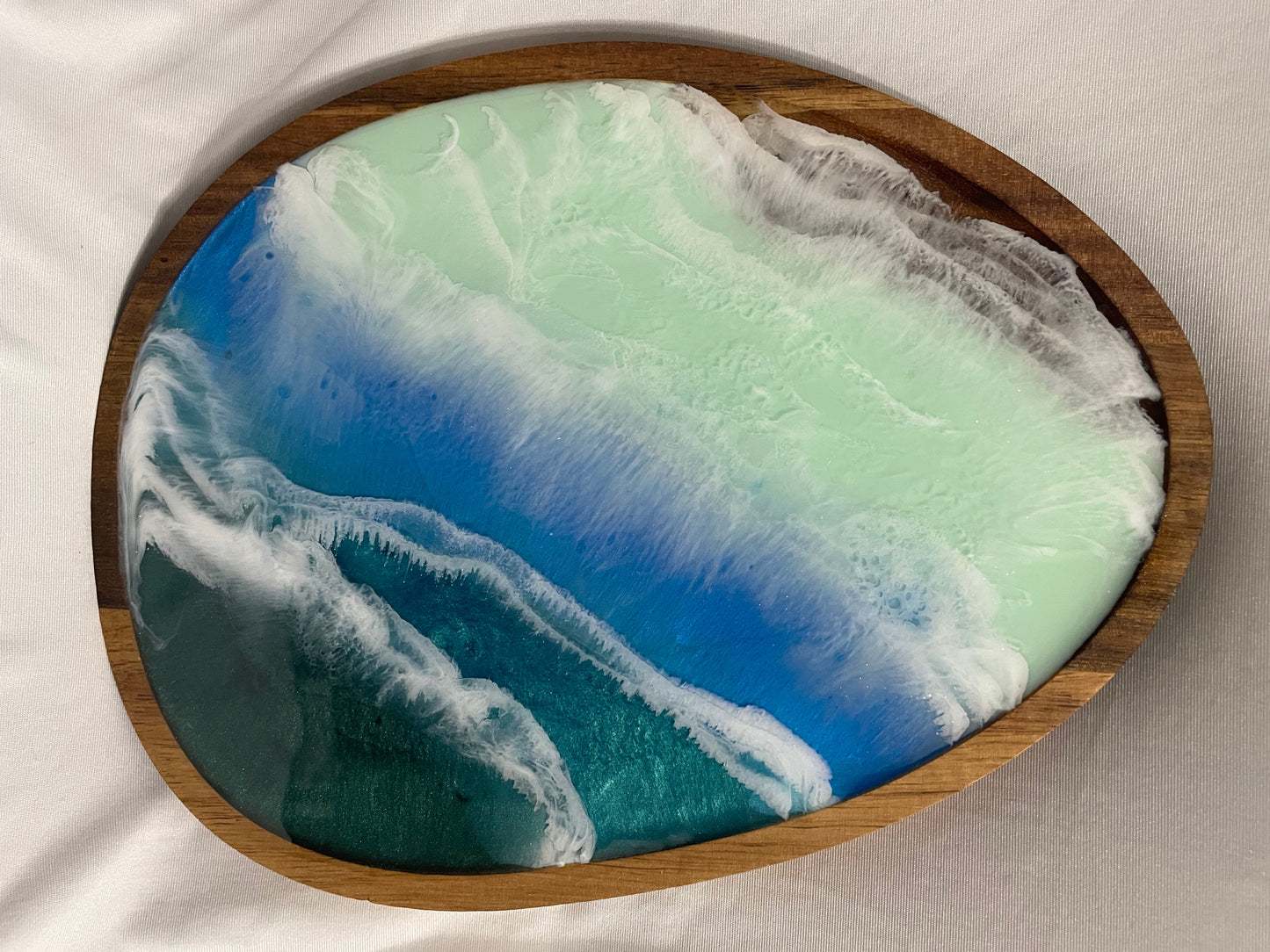 Ocean Wave Acacia Board