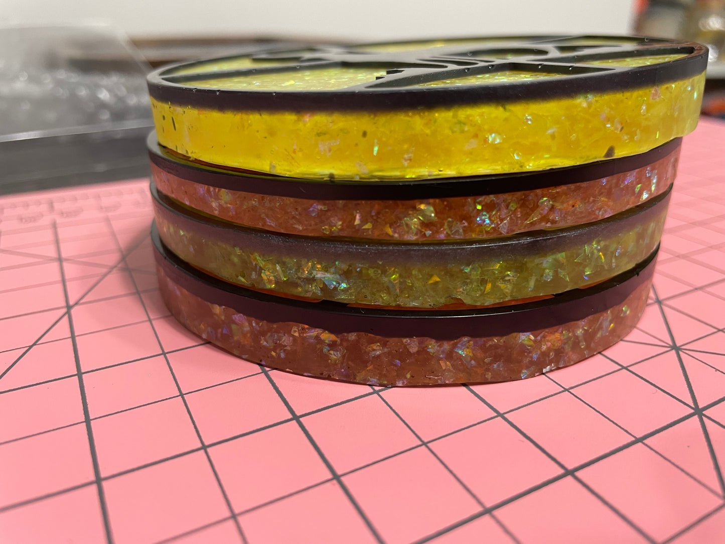 Sous-verres chevreuils