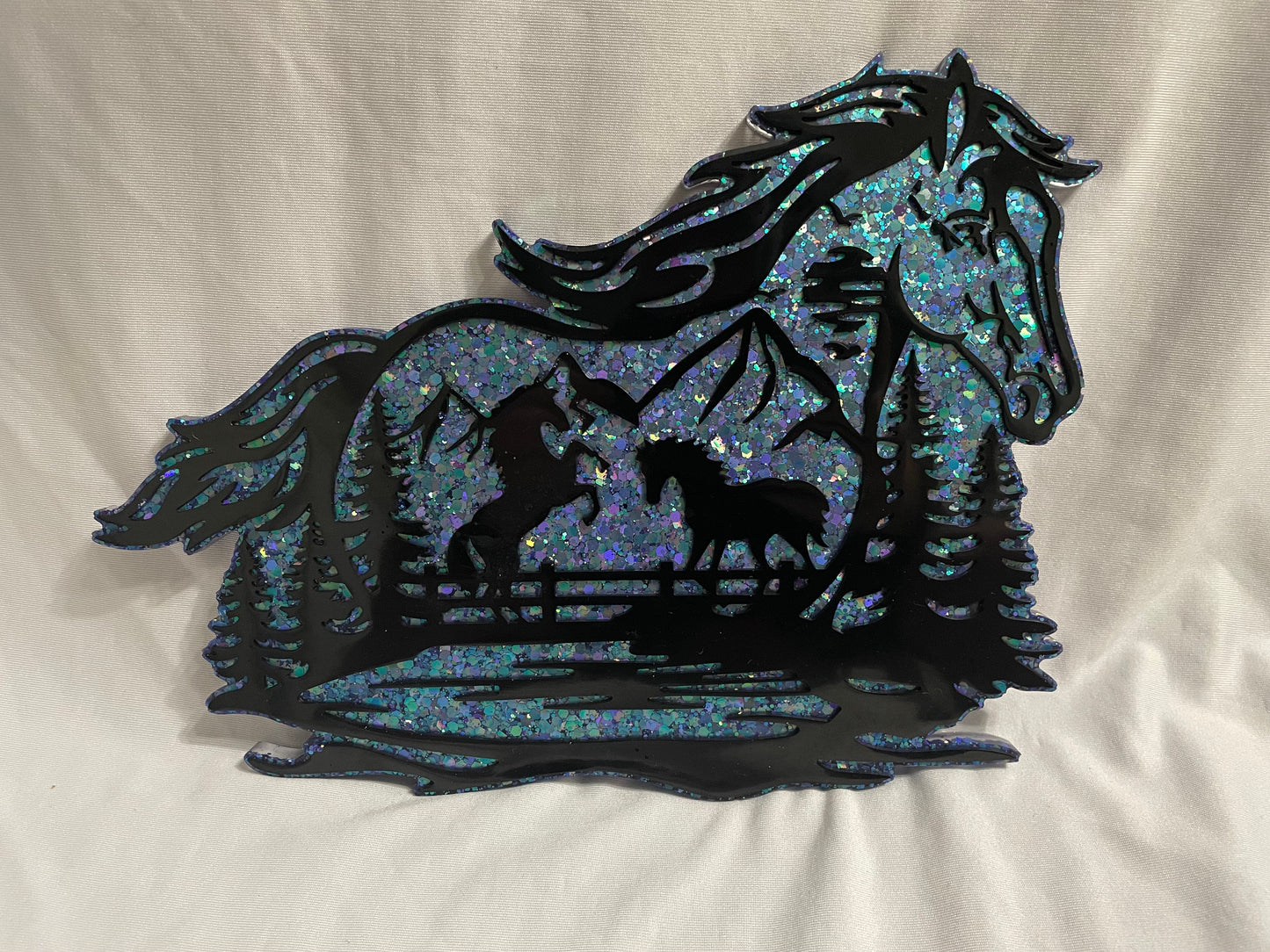 Horses Landscape: Wall Decoration