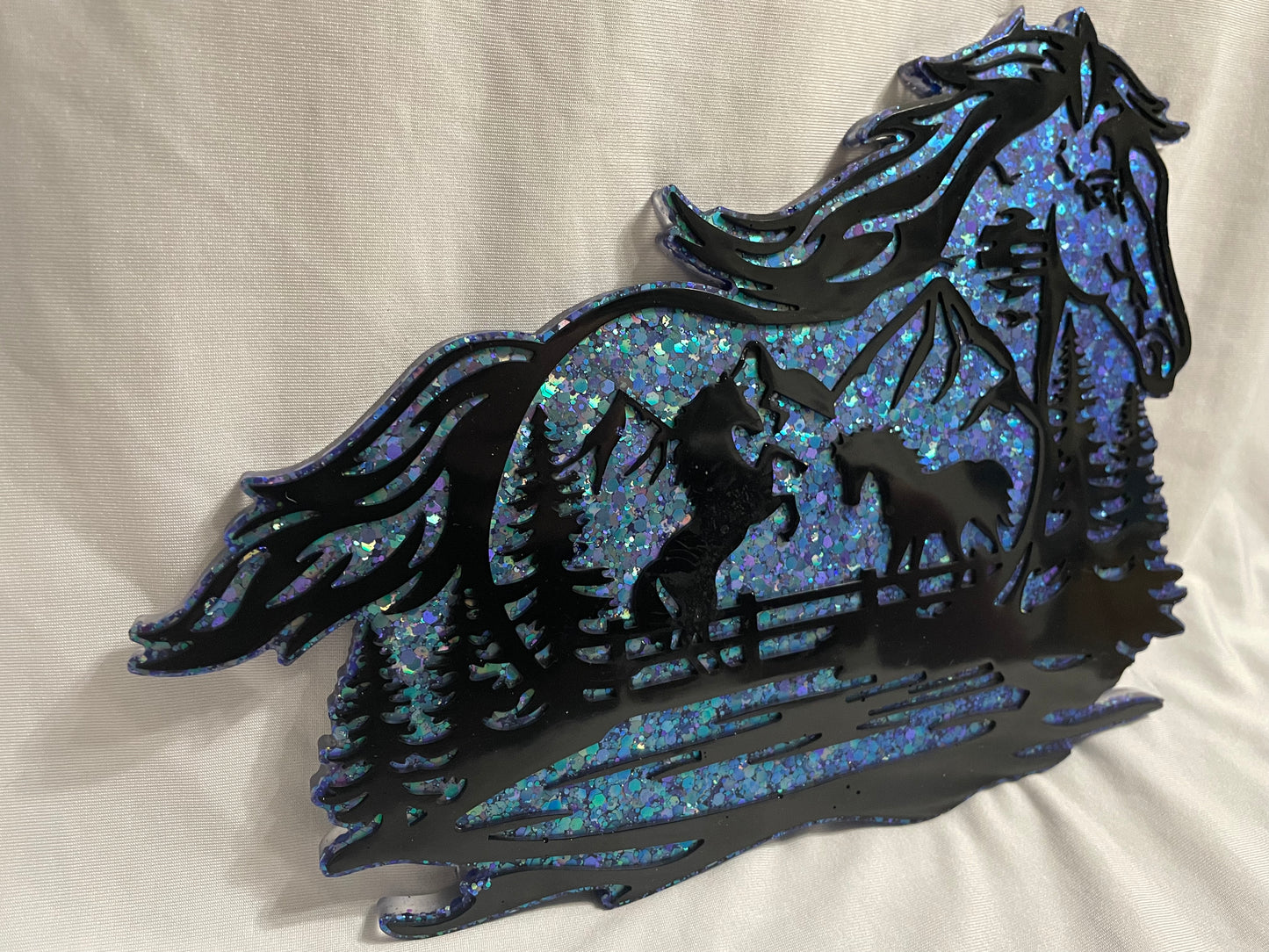 Horses Landscape: Wall Decoration