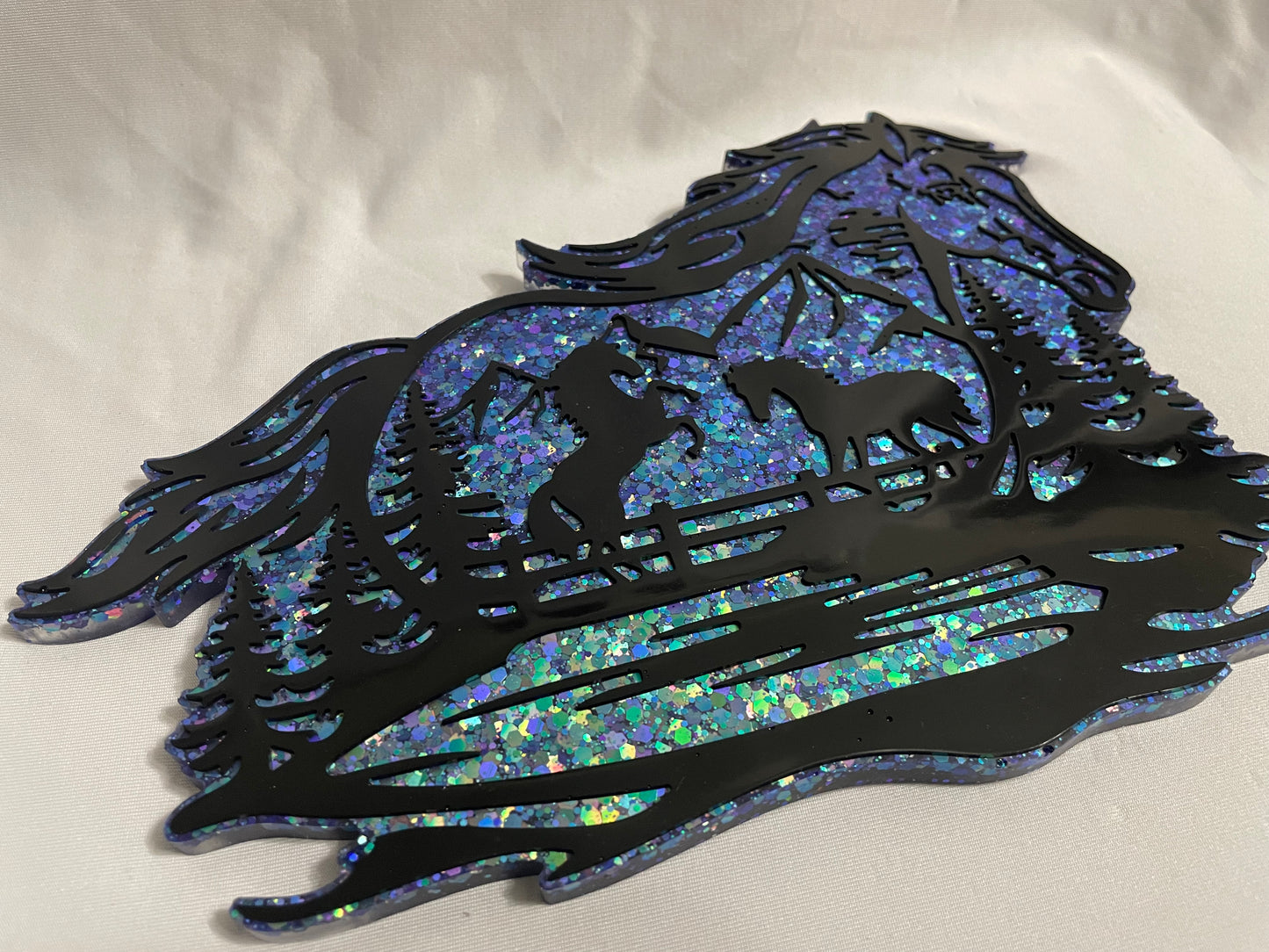 Horses Landscape: Wall Decoration